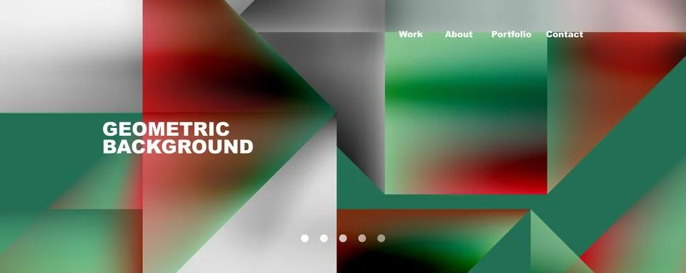 Dynamic lines, triangles, rectangles geometric abstract background. Vector Stock Illustration