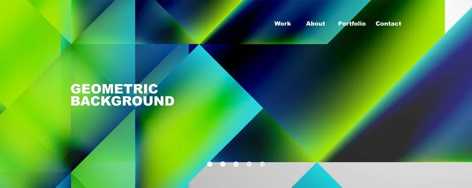 Dynamic lines, triangles, rectangles geometric abstract background. Vector 스톡 일러스트