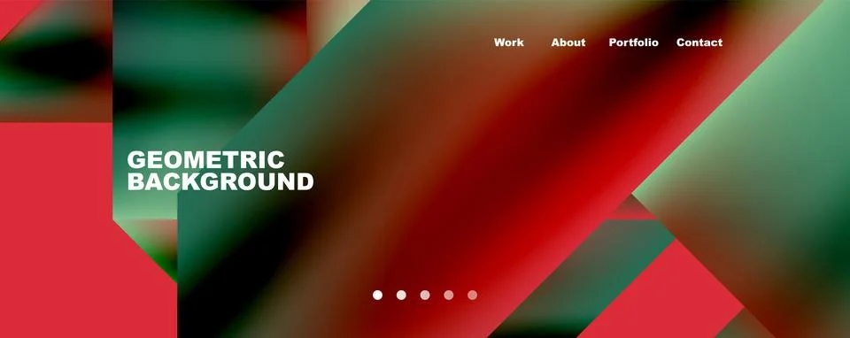 Dynamic lines, triangles, rectangles geometric abstract background. Vector Illustrazione stock