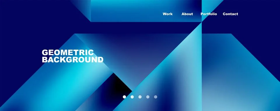 Dynamic lines, triangles, rectangles geometric abstract background. Vector Stock Illustration