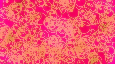 Dynamic liquid blue circle patterns seamless abstract wave background motion Stock Footage 339337040