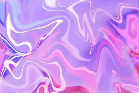 Dynamic liquid paper marbling paint backdrop in fluid painting abstract tex.. Stock Illustration