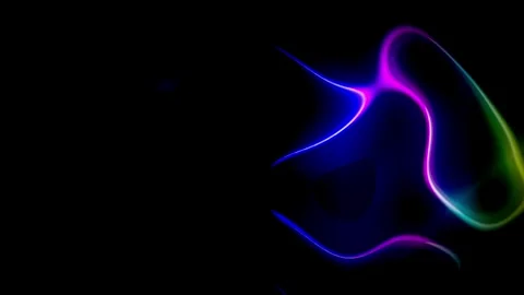 Dynamic Liquid Silk Flow - Social Media Advertising Background Loop 4K Stock Footage 347176865