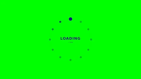Dynamic Loading Animation Motion with Circular Progress Indicator. Vídeos de archivo 336611695