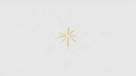 Dynamic long lines on a black background. 2D animation of clicking, impact, Stock Footage 334675961