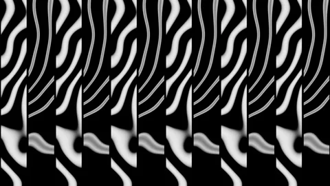 Dynamic loop patterns for immersive VJ performances and parties Stock Footage 296217694