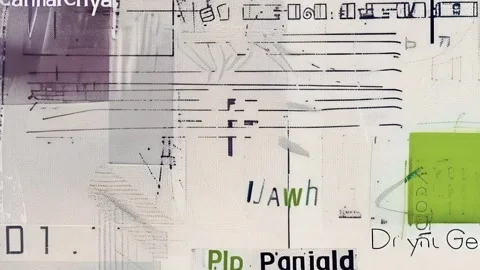 Dynamic Looped Grunge Texture Overlay Stock Footage 300827352