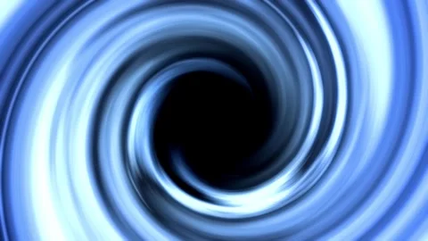 Dynamic looping animation of swirling blue vortex forming slow spinning tor.. Stock Footage 320515376