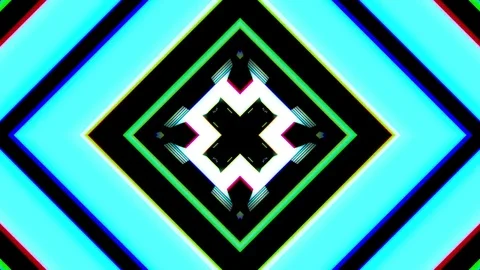 Dynamic looping screen visuals Stock Footage 81636920