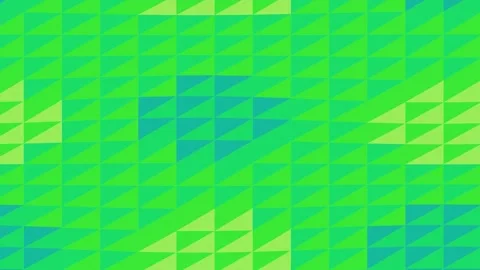 Dynamic Low Poly Abstract Green and Blue Triangle Background Vídeos de archivo 332074870