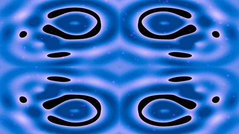 Dynamic luminous emerald background with repeating circular futuristic patter Stock Footage 339795362