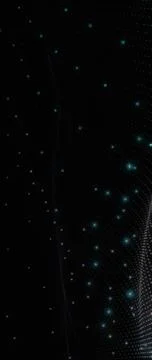 Dynamic Luminous Plexus Network: Interconnected Glowing Particles and Lines.. Stock Photos