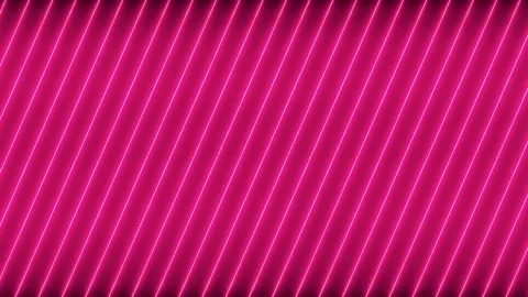 Dynamic magenta neon light lines pattern motion background footage clip Stock Footage 327569033
