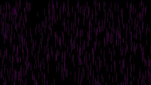 Dynamic magenta rain fall on deep black screen | Cinematic abstract glow effe Stock Footage 336266831