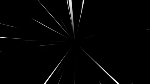 Dynamic Manga Comic Lines FX | Animated Speed, Zoom, Fight, falling lines Stock-Footage 320001960