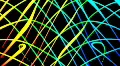 Dynamic mesh loop graphic HD Footage
