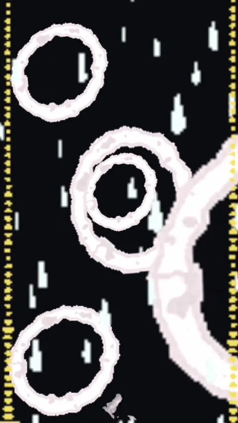 Dynamic mixed graphic elements vollage looped animation Stock Footage 320063429