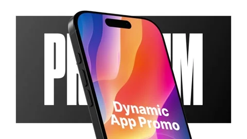 Dynamic Mobile App Promo Stock After Effects