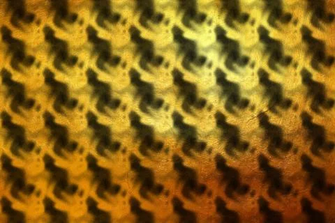 Dynamic modern digital design pattern on gold background. Creative abstract. Illustrazione stock