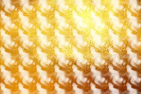 Dynamic modern digital design pattern on gold background. Creative abstract. Stock Illustration