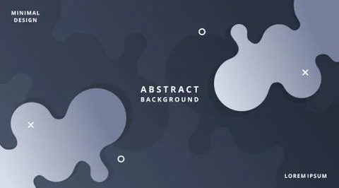 Dynamic Modern Fluid Style Background Liquid Shape Illustrazione stock