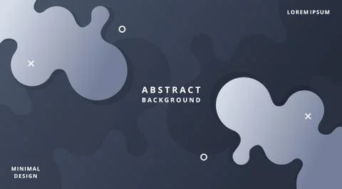 Dynamic Modern Fluid Style Background Liquid Shape Stock-Illustration