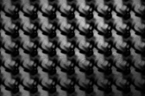 Dynamic modern shining silver digital design texture pattern on black background Stock Illustration