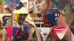 Dynamic Mosaic Triangle Stock After Effects