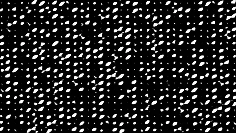 Dynamic Motion of Abstract Blobs in Black and White Patterns Stock-Footage 294142059