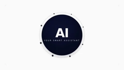 Dynamic motion AI technology animation showcasing artificial intelligence a.. Stock Footage 338314138