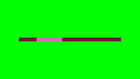 Dynamic Motion Animation of Colorful Progress Bars on Green Background. Stock-Footage 336611854