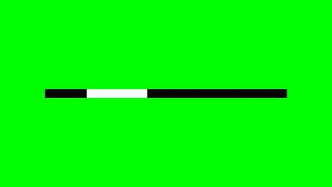 Dynamic Motion Animation of Progress Bars on Bright Green Background. Stock-Footage 336611733