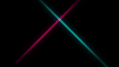Dynamic motion of colorful laser beams crossing in a vibrant digital displa.. 库存影片 342628015
