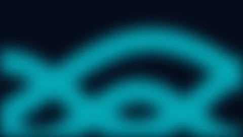 Dynamic motion of colorful neon light waves in abstract digital animation f.. Stock Footage 342645143