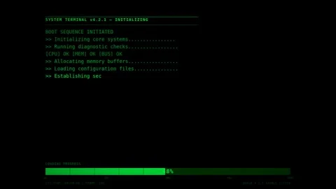 Dynamic motion of computer code execution illustrating programming process .. 库存影片 342537224