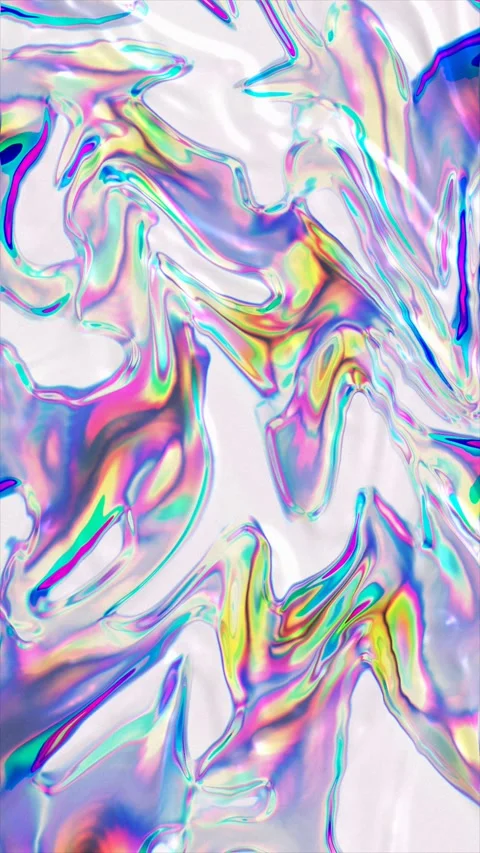 Dynamic motion display of colorful abstract shapes flowing smoothly Stock Footage 314169978