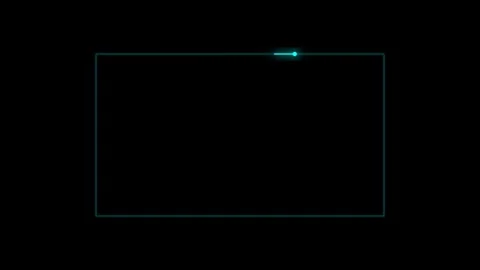 Dynamic motion of glowing neon lines creating an abstract digital art scene.. Vidéo 342655353
