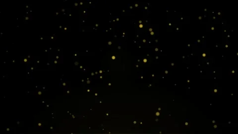 Dynamic Motion of Glowing Particles in Space Animation. 動画素材 336610857