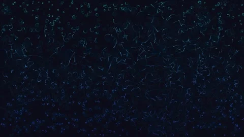 Dynamic motion graphics with abstract shapes on dark background, ideal for .. Stock Footage 341907927