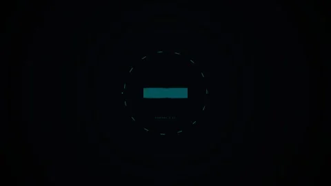 Dynamic motion graphics featuring glowing geometric shapes and animated par.. 库存影片 342762955