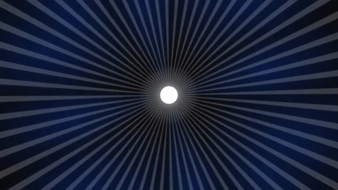 Dynamic Motion of Light Rays Radiating from a Central Point in a Motion Video Stock Footage 342663183