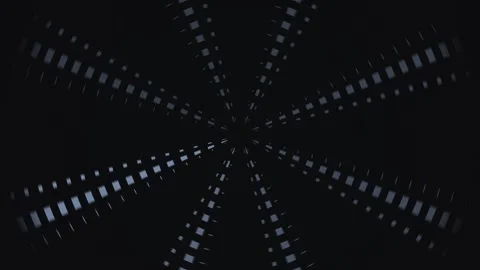 Dynamic motion of light shapes in dark background Stock Footage 339373009