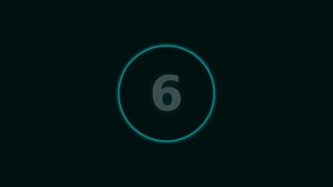 Dynamic Motion of Neon Light Circle in Dark Background for Futuristic Visuals 스톡 동영상 342528041