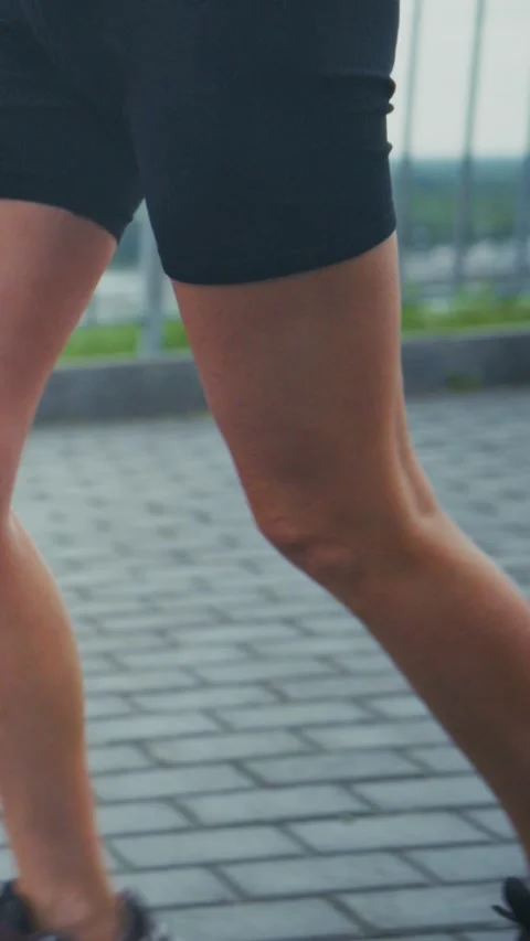 Dynamic Motion in Running: Captivating Frames Show the Energy and Determination Stock Footage 319062747