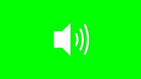 Dynamic motion of sound icons in a vibrant green background for multimedia .. 스톡 동영상 338313652