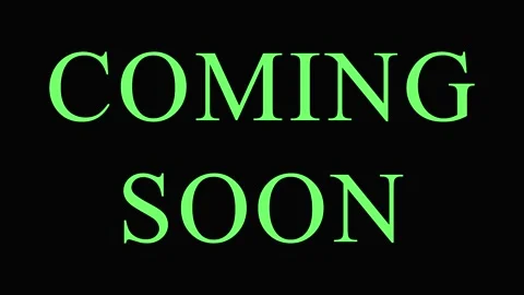 Dynamic motion text 'Coming Soon' with glowing neon effect in dark studio d.. Stock Footage 345620759