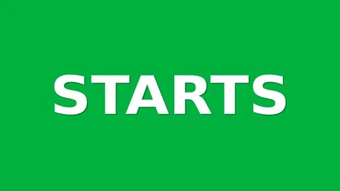 Dynamic motion of vibrant green backgrounds with animated text Your Starts .. 스톡 동영상 342529667