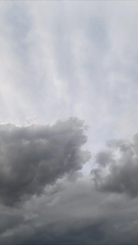 Dynamic movement of clouds and sunlight enhances atmospheric mood. Fastpaced sky Stock Footage 337352040
