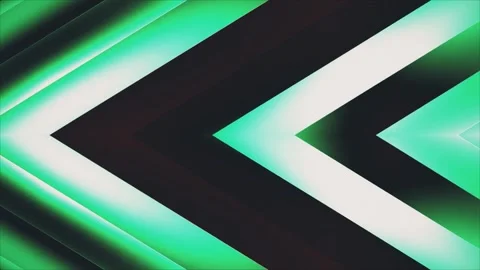 Dynamic movement of green lines creating a new picture in horizontal space. Stock Footage 293578618