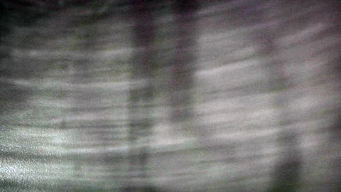 Dynamic Moving Shadows on White Wall - Cords 15 Stock Footage 254210748